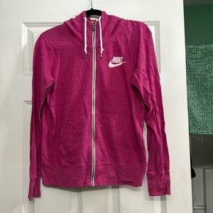 Nike zip up sweatshirt